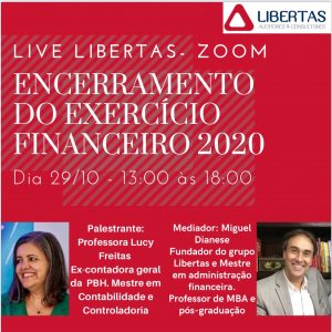 Participem – Live Libertas – Encerramento do Exercício –  dia 29/10/2020